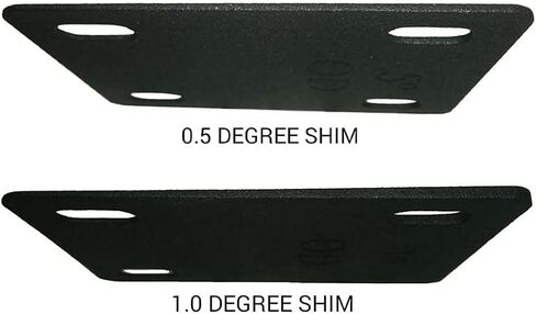 Guitar Neck Shims 13Pcs Guitar Neck Gaskets,Brass 4Pcs 0.2mm,4Pcs 0.5mm and 2Pcs 1mm Thickness, 3Pcs 0.25°, 0.5°, and 1°Degree Nylon Gasket for Guitar and Bass Bolt-on Neck Repair in Kuwait