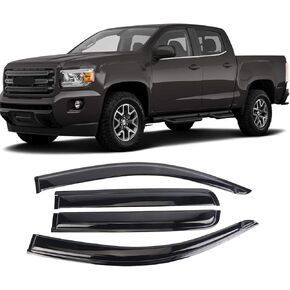 Sun Rain Guard Window Visors Vent Deflectors for Chevrolet Equinox 2018 2019 2020 2021 2022 Smoke 4pcs in Kuwait