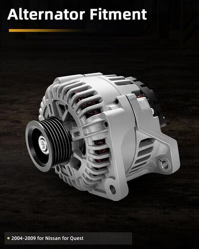 مولد OCPTY لنيسان كويست 2004-2009 3.5L V6، 12V 145A 6-Groove Pulley السيارات استبدال المولد 11018،11018N in Saudi Arabia