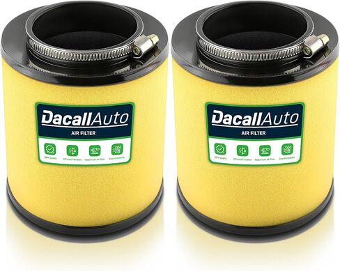 2 قطعة Dacall 17254-HP5-600 فلتر الهواء لهوندا رانشر 420 TRX420FA TRX420FE TRX420FM TRX420FPA TRX420FPE TRX420FPM TRX420TE TRX420TM (2007-2014) in Saudi Arabia