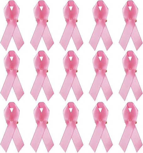 Taouzi Pink Ribbon Pins Breast Cancer Awareness Pins Pink Ribbon Breast Cancer Jewelry Gifts Great for Breast Cancer Awareness Advocacy Month and Women’s Health Advocacy in Kuwait