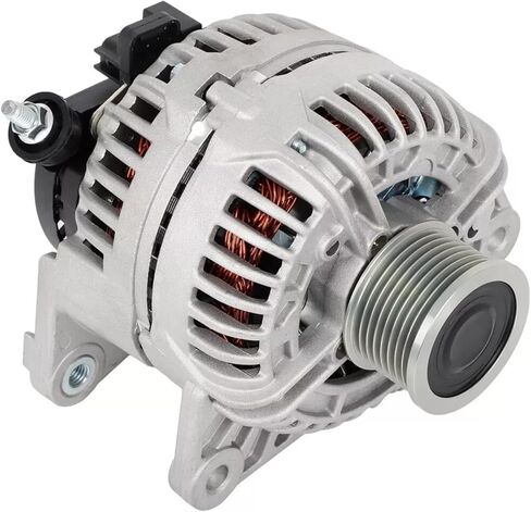 مولد PHILTOP متوافق مع Mini Cooper 2002-2008 1.6L مولدات عالية أمبير تحل محل 11049N 12V 105Amp CW S6 6-Groove Pulley in Saudi Arabia