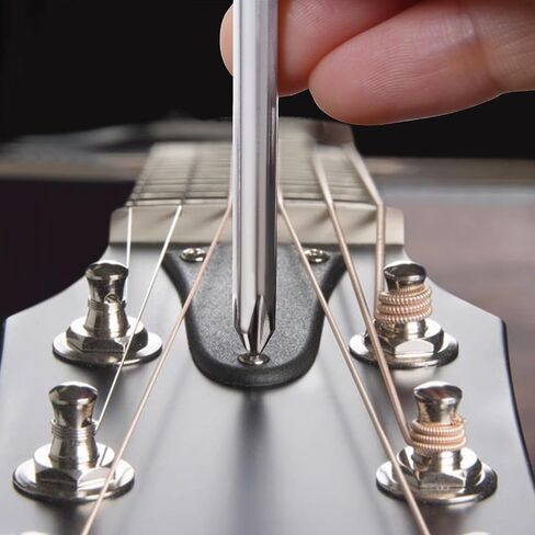 11 Pieces Guitar Allen Wrench Set Including 4mm & 5mm Lengthened Ball End Truss Rod Wrench, for Most Guitar & Bass Neck Truss Rod Bridge Nut Locking Screw Adjustment in Saudi Arabia