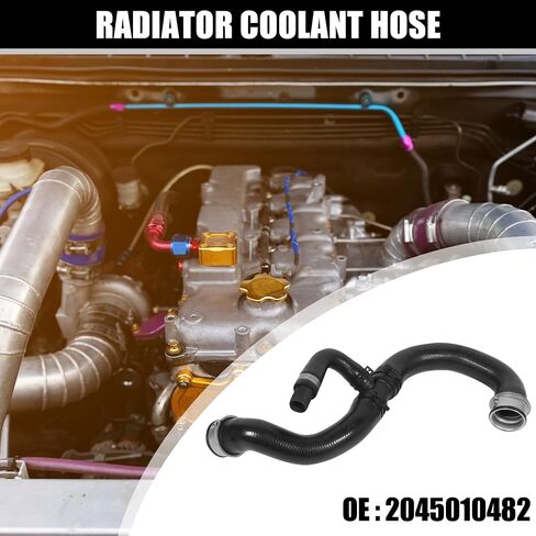 X AUTOHAUX خرطوم تبريد المبرد السفلي 2045010482 استبدال المطاط لمرسيدس بنز GLK350 2010-2012 لمرسيدس بنز E350 2010-2011 in Saudi Arabia