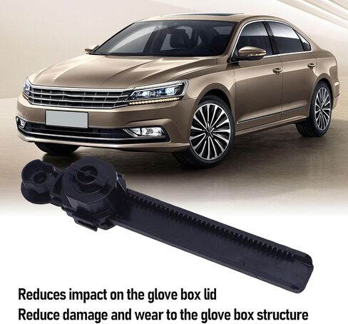 JTLB Glove Box Damper 5G1858309 Wearproof سهل التركيب واستبدال دعم الصدمات لـ R32 Abbit 2018-2020 (بدون واجهة ضوئية) in Saudi Arabia
