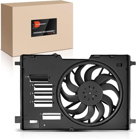 A-Premium Engine Radiator Cooling Fan Assembly with Brushless MotorCompatible with Select Ford Models - Transit Connect 2019 2020 2021 2022, 2.0L - Replace# KV6Z8C607B in Saudi Arabia