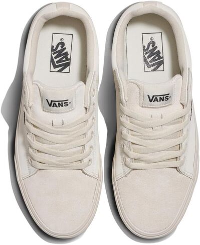 Vans Men's Seldan Shoe | Retro Tennis Inspired Sneakers for Fashion, Work & Everyday Wear, Mono Turtle Dove, 10.5 in Kuwait