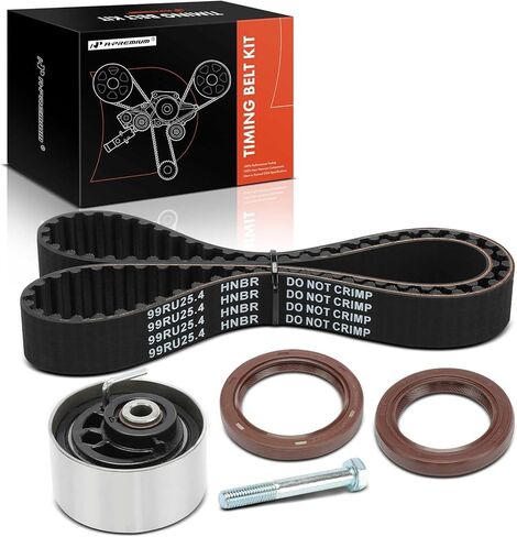 A-Premium Engine Timing Belt Kit Compatible with Ford Focus 2000-2004, Escort 1997-2002 & Mercury Tracer 1997-1999 - 2.0L in Saudi Arabia