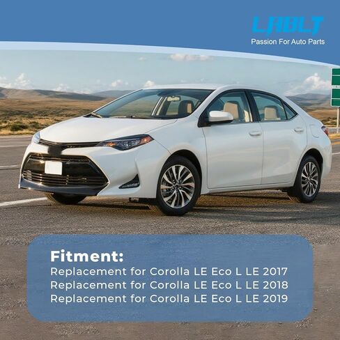 LABLT Headlights Replacement for 2017 2018 2019 Corolla LE Eco L LE Models Projector Headlight Driver + Passenger Side in Saudi Arabia