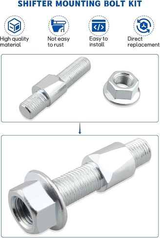 Shifter Mounting Bolt Nut Fit for Ford Ranger F150 Bronco II Shifter, Fit for Mazda M50D-R1 M5R2, Stainless Steel in Saudi Arabia