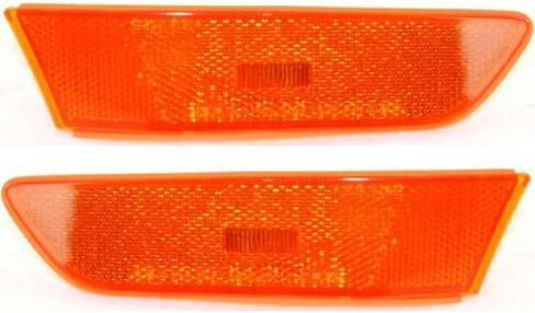 For 2003-2007 Infiniti G35 Pair Driver and Passenger Side Turn Signal/Side Marker Light With Bulbs Included IN2550109 IN2551109 - Replaces 26185-AM800 26180-AL520 ;2dr for Coupe in Saudi Arabia