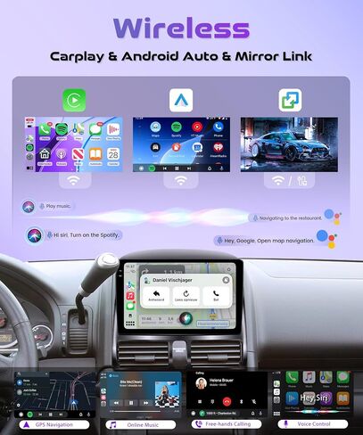 راديو السيارة Carplay اللاسلكي لهوندا CRV 2002-2006، 2G+64G Android 13 Rimoody 9 بوصة شاشة لمس ستيريو للسيارة Android Auto GPS WiFi Mirror Link Bluetooth FM/RDS EQ SWC AHD كاميرا احتياطية in Saudi Arabia