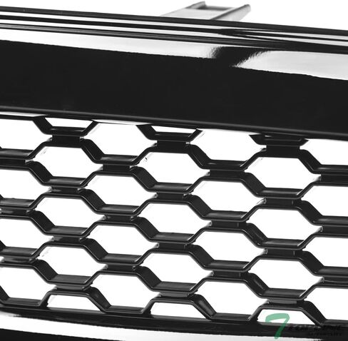 7422452653628 Compatible With 2013-2018 Dodge Ram 1500/2019-2022 Classic Matte Black OE Honeycomb Mesh Front Bumper Grill Grille With Emblem Base in Saudi Arabia