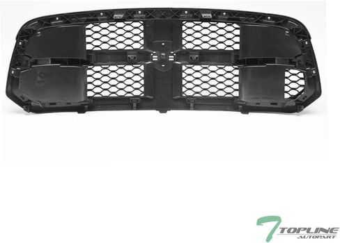7422452653628 Compatible With 2013-2018 Dodge Ram 1500/2019-2022 Classic Matte Black OE Honeycomb Mesh Front Bumper Grill Grille With Emblem Base in Saudi Arabia