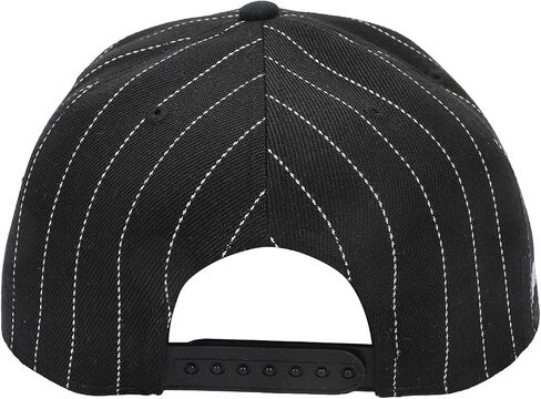 Badtz-Maru Embroidered Character Face Black Striped Poly Wool Baseball Hat in Saudi Arabia