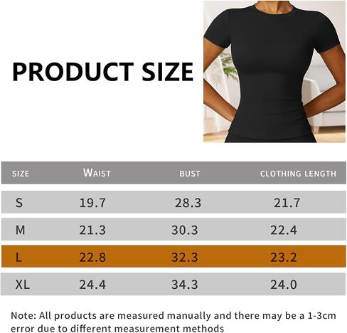 Women's Fitted Yoga Top Slim Fit Short Sleeve Athletic T-Shirt for Gym Workout and Casual Activewear in Saudi Arabia