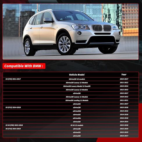 Front Fog Light Left Right for BMW X3 X5 X6 Series sDrive20i xDrive28i xDrive35i xDrive40e xDrive50i Replace# 63177238787 63177238788 in Saudi Arabia