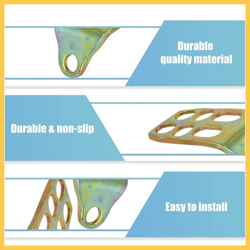 1 زوج 12 مللي متر المعادن دراجة نارية Rearsets الخلفية مجموعة مسند القدمين Footpeg القدم الراحة الوتد دراجة دراجة الدراجات لهجة برونزية قطع غيار السيارات in Saudi Arabia