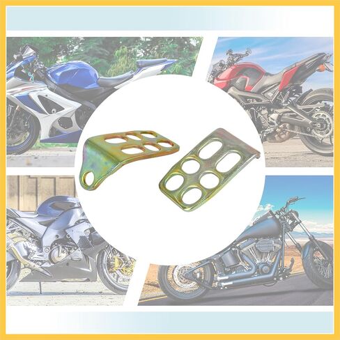 1 زوج 12 مللي متر المعادن دراجة نارية Rearsets الخلفية مجموعة مسند القدمين Footpeg القدم الراحة الوتد دراجة دراجة الدراجات لهجة برونزية قطع غيار السيارات in Saudi Arabia