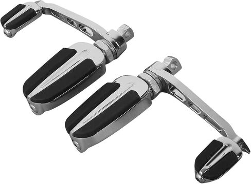 TCT-MT Slipstream Male Mount Foot Pegs W/Heel Rest Fits for Harley Dyna FXDF Fat Bob FXDC in Saudi Arabia