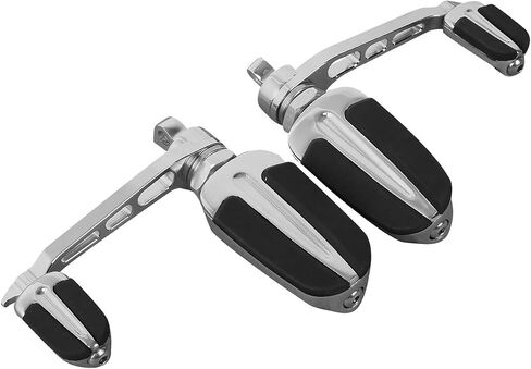 TCT-MT Slipstream Male Mount Foot Pegs W/Heel Rest Fits for Harley Dyna FXDF Fat Bob FXDC in Saudi Arabia