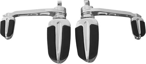 TCT-MT Slipstream Male Mount Foot Pegs W/Heel Rest Fits for Harley Dyna FXDF Fat Bob FXDC in Saudi Arabia