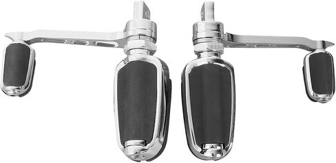 TCT-MT Slipstream Male Mount Foot Pegs W/Heel Rest Fits for Harley Dyna FXDF Fat Bob FXDC in Saudi Arabia