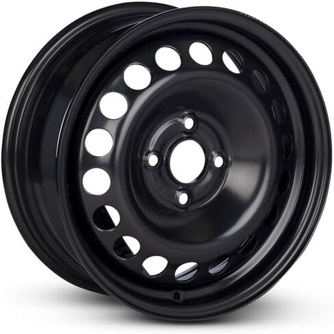 New OEM Replacement Wheel for 2011-2021 Chevrolet Spark 15x6 inch Steel Rim Painted Black Fit 195/60R15 in Saudi Arabia