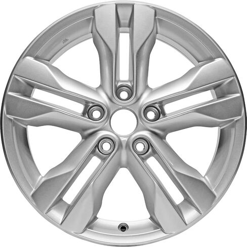 Factory Wheel Replacement New 17x7 inches 17 Inch Premium Aluminum Alloy Wheel Rim for Nissan Rogue 2011 2012 2013 2014 2015 | ALY62574U20N | Direct Fit - OE Stock Specs, Silver in Saudi Arabia