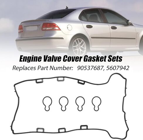 90537687 5607942 Engine Valve Cover Gasket Sets, Replacement for Saab 9-3 9-3X 9-5 2003-2011, Replacement for Saturn Ion 2004-2007, Replacement for Chevrolet Cobalt 2005-2007 in Saudi Arabia