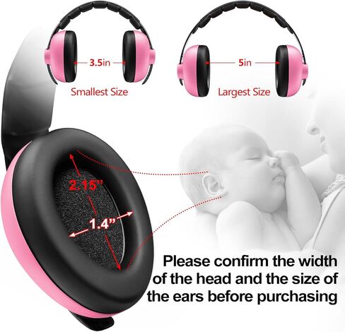 Baby Ear Protection Noise Cancelling Headphones for Babies for 3 Months to 3 Years (Blue) in Saudi Arabia
