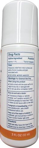 Freeze Roller - Roller Gel - Cold Therapy Roll-On w/ 1500mg Aloe, Menthol (1 Pack) in Saudi Arabia