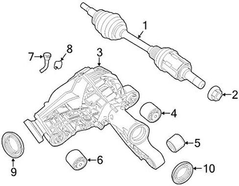 Mopar 6808 4185AA, Axle Shaft Seal in Saudi Arabia