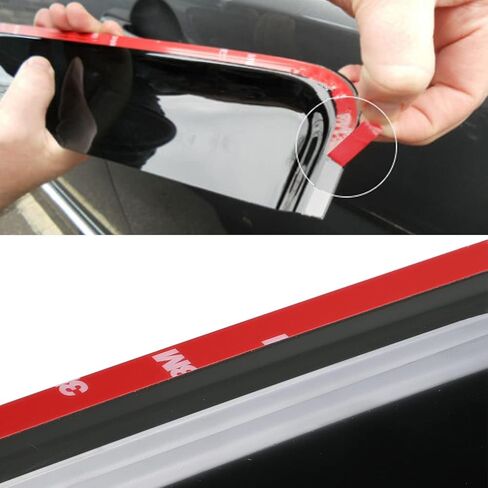 Sun Rain Guard Window Visors Vent Deflectors for Chevrolet Equinox 2018 2019 2020 2021 2022 Smoke 4pcs in Kuwait