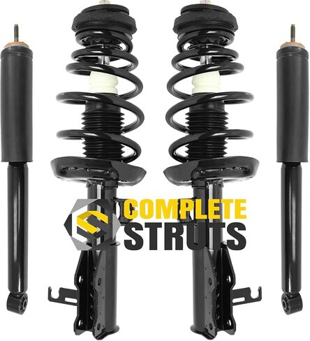 COMPLETESTRUTS - Front Complete Strut Assemblies with Coil Springs and Rear Shock Absorbers Replacement for 2010-2016 Buick LaCrosse V6 FWD- Set of 4 in Saudi Arabia