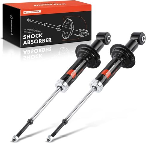 A-Premium Rear Pair (2) Shock Absorber Strut Assembly Compatible with Mitsubishi Outlander 2005 2006, Driver and Passenger Side in Saudi Arabia
