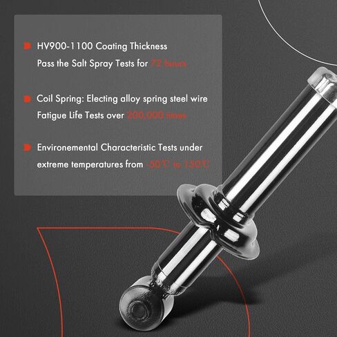 A-Premium Rear Pair (2) Shock Absorber Strut Assembly Compatible with Mitsubishi Outlander 2005 2006, Driver and Passenger Side in Saudi Arabia