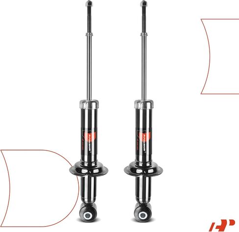 A-Premium Rear Pair (2) Shock Absorber Strut Assembly Compatible with Mitsubishi Outlander 2005 2006, Driver and Passenger Side in Saudi Arabia