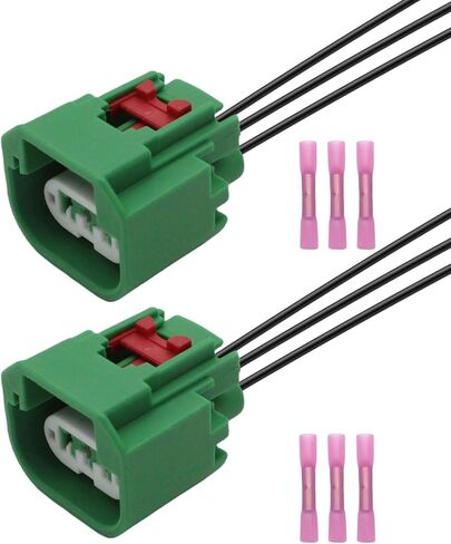 Headlight Connector Wiring Harness 68064997AA Compatible with Dodge Chrysler Jeep Headlight DRL Parking Light H13 9008 (2 Pcs) in Saudi Arabia