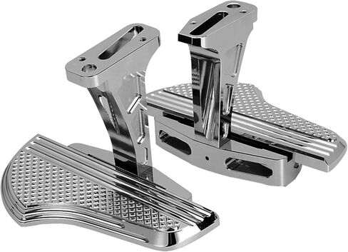 Motorcycle Passenger Footboard Rear Floorboards Foot Rests Fits for Harley Davidson Freewheeler FLRT Revival FLH CVO Road King Electra Street Glide Chrome in Kuwait