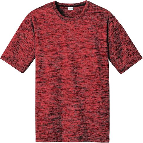SPORT-TEK Unisex PosiCharge Electric Heather Tee | Athletic Fit Workout T-Shirt for Men & Women in Saudi Arabia