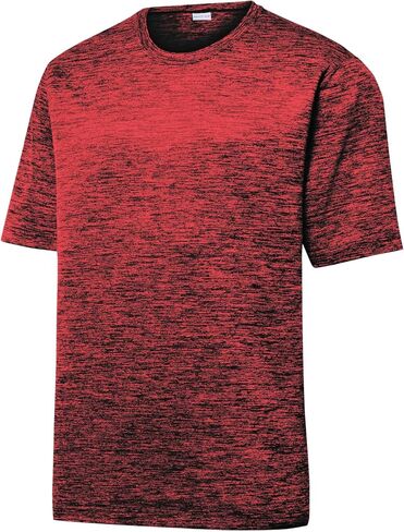 SPORT-TEK Unisex PosiCharge Electric Heather Tee | Athletic Fit Workout T-Shirt for Men & Women in Saudi Arabia