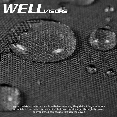 غطاء سيارة WellVisors لجميع الأحوال الجوية، واقي شبه مخصص متوافق مع Toyota 1991-1997 Previa Minivan 3-6898723VN in Saudi Arabia