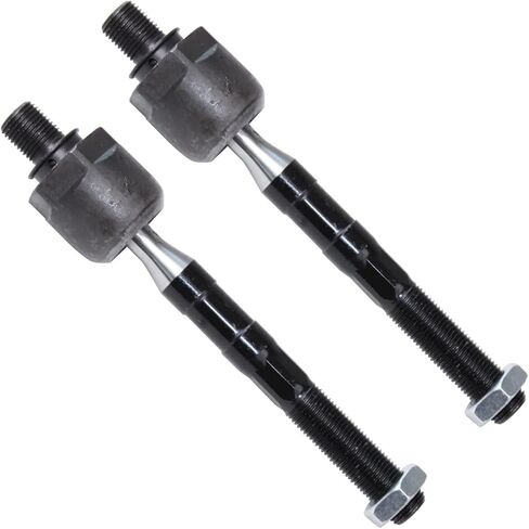 Detroit Axle - Front 6pc Tie Rods Kit for 2006-2010 Hyundai Sonata 2006-2011 Azera, 4 Inner & Outer Tie Rod Endss 2 Tie Rod Boots 2007 2008 2009 Replacement in Saudi Arabia