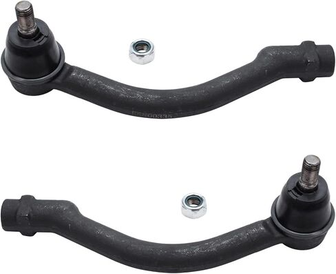 Detroit Axle - Front 6pc Tie Rods Kit for 2006-2010 Hyundai Sonata 2006-2011 Azera, 4 Inner & Outer Tie Rod Endss 2 Tie Rod Boots 2007 2008 2009 Replacement in Saudi Arabia