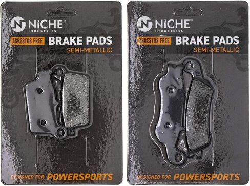 NICHE Brake Pad Set for Yamaha YZ125 WR250F YZ250F YZ450F 1C3-W0046-B0 5XC-W0045-00 Front Rear Organic in Saudi Arabia