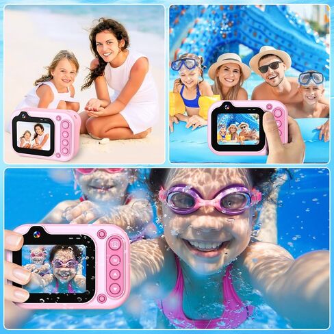 كاميرا رقمية 4K مطورة، كاميرا HD 48MP 18X Zoom مضادة للاهتزاز والتركيز التلقائي للأطفال مع بطاقة 32G، كاميرا Point and Shoot مع شاشة 2.8 بوصة، كاميرا فيديو مدمجة ومحمولة للأطفال والمراهقين والمبتدئين - برتقالي in Kuwait