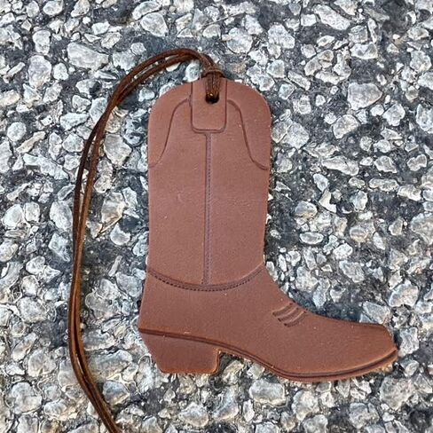 Air Flair | Leather Car Air Freshener| Boot Brown Leather Scent 1 1.0 Count in Saudi Arabia