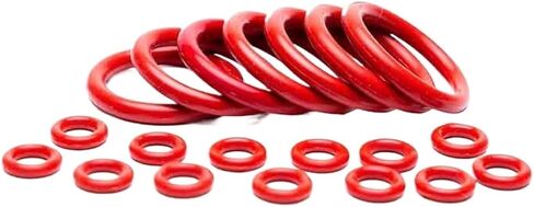 1pcs Fluorine rubber silicone butanegel O-ring fluorine rubber skeleton oil seal Y-ring mechanical seal PTFE gasket(Fluorine rubber O) in Saudi Arabia