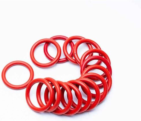 1pcs Fluorine rubber silicone butanegel O-ring fluorine rubber skeleton oil seal Y-ring mechanical seal PTFE gasket(Fluorine rubber O) in Saudi Arabia